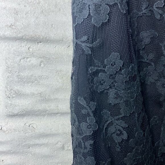 MSRP $275 Theory Lace Covered Black Pants Women's Size 4 - Picture 7 of 10